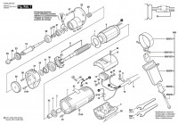 Bosch 0 602 225 007 ---- Hf Straight Grinder Spare Parts